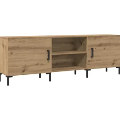 VIDAXL - Meuble tv chêne artisanal 150x30x50 cm bois d'ingénierie