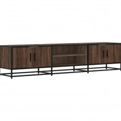 VIDAXL - Meuble tv chêne marron 180x35x41 cm bois d'ingénierie