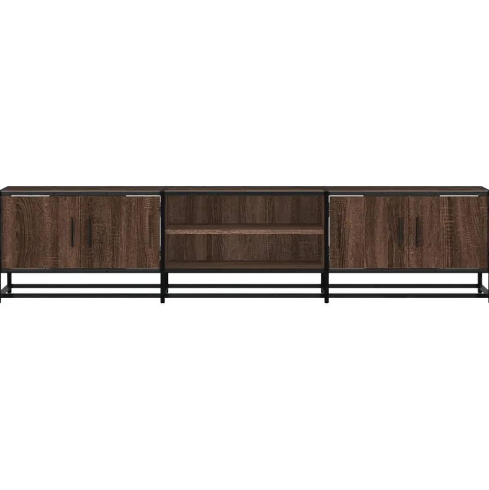 VIDAXL - Meuble tv chêne marron 180x35x41 cm bois d'ingénierie