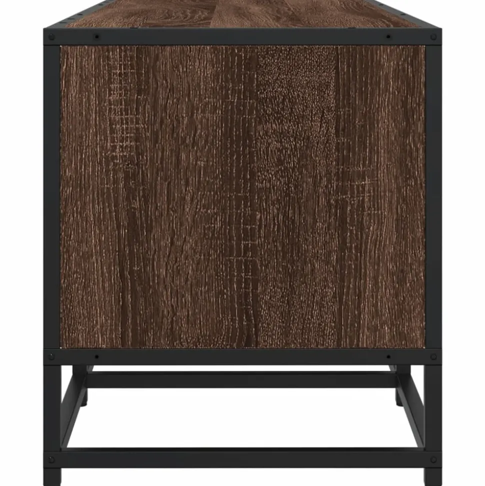 VIDAXL - Meuble tv chêne marron 180x35x41 cm bois d'ingénierie