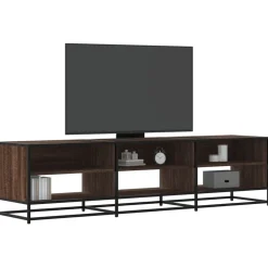 VIDAXL - Meuble tv chêne marron 180x40x46 cm bois d'ingénierie