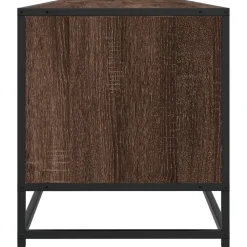 VIDAXL - Meuble tv chêne marron 180x40x46 cm bois d'ingénierie