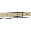 VIDAXL - Meuble tv chêne sonoma 240x35x41 cm bois d'ingénierie