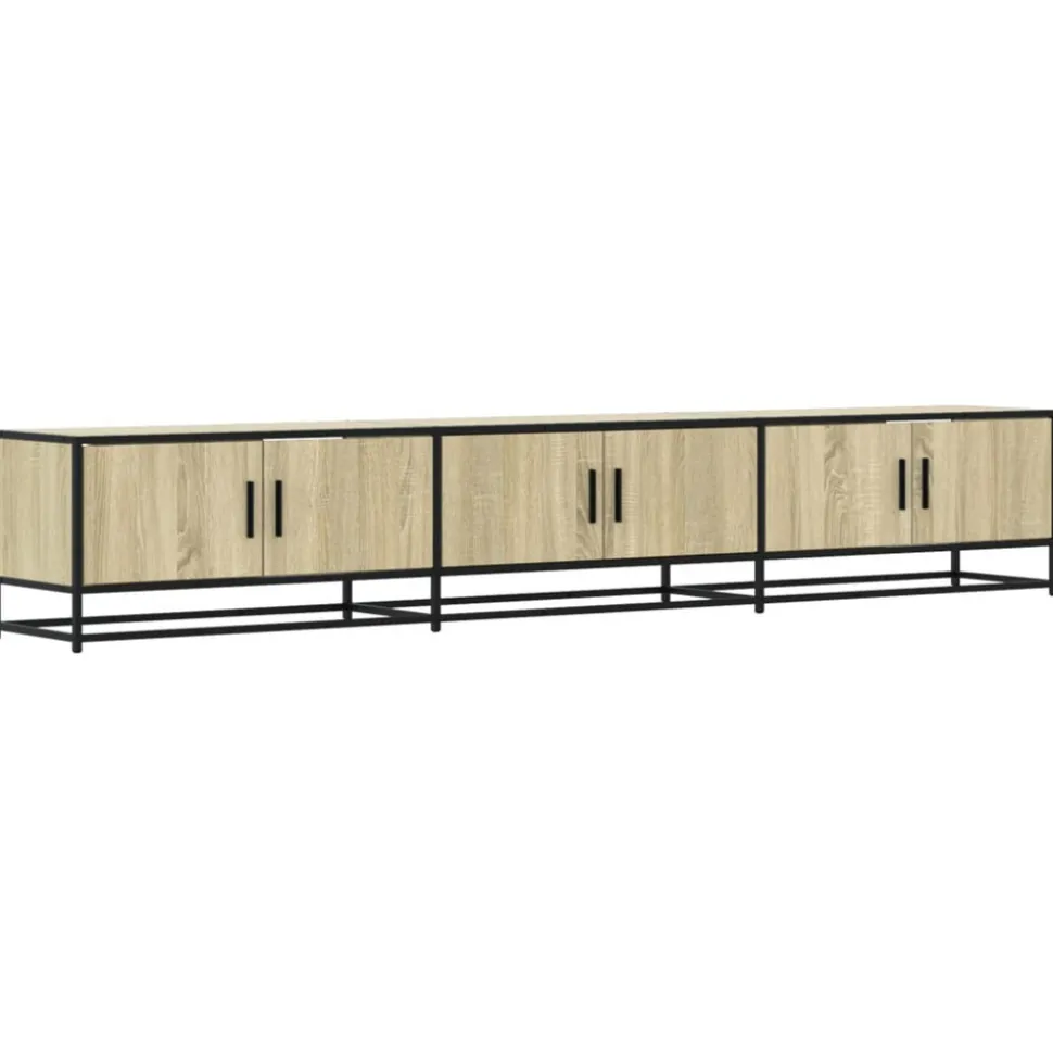 VIDAXL - Meuble tv chêne sonoma 240x35x41 cm bois d'ingénierie