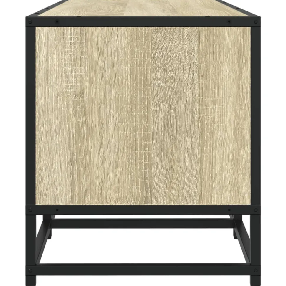 VIDAXL - Meuble tv chêne sonoma 240x35x41 cm bois d'ingénierie