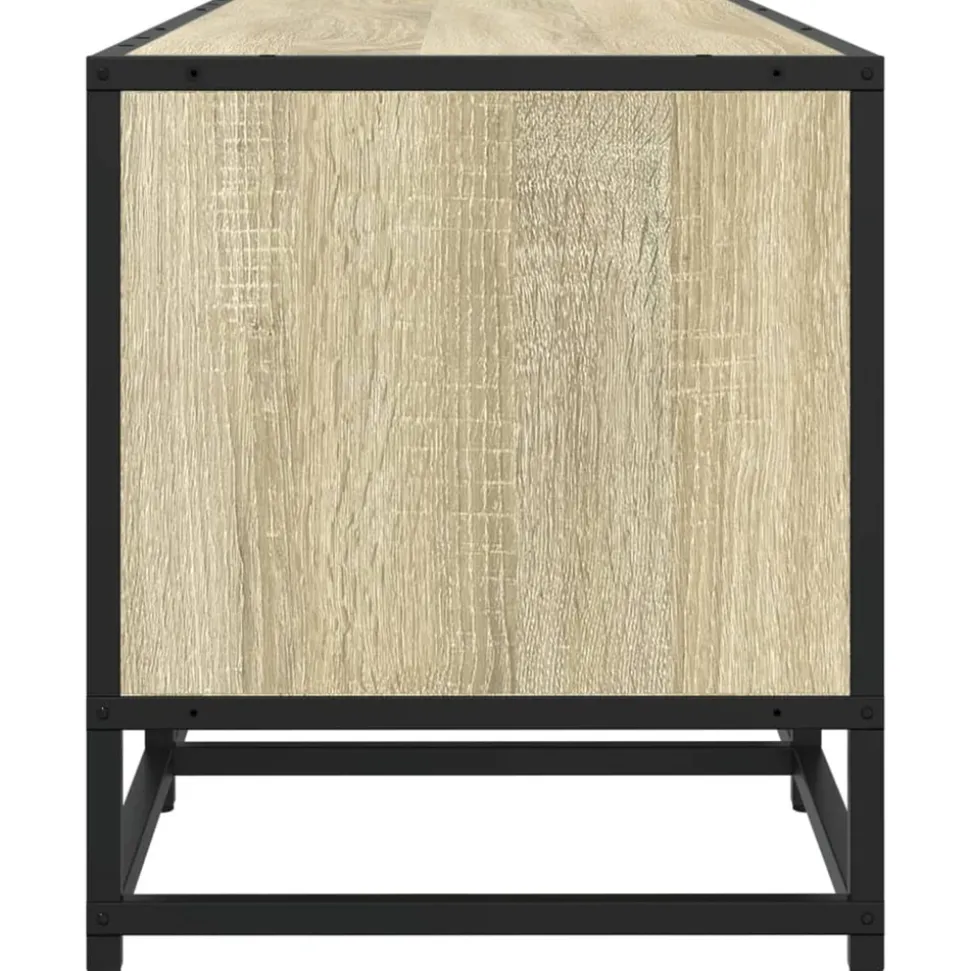 VIDAXL - Meuble tv chêne sonoma 180x35x41 cm bois d'ingénierie