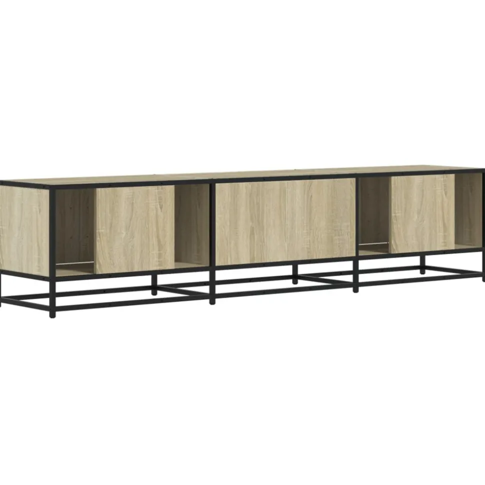 VIDAXL - Meuble tv chêne sonoma 180x35x41 cm bois d'ingénierie