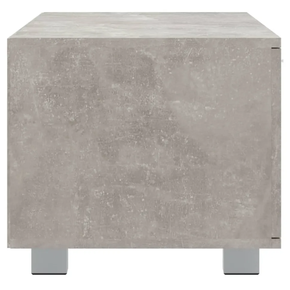 VIDAXL - Meuble tv gris béton 140x40,5x35 cm bois d'ingénierie