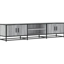 VIDAXL - Meuble tv sonoma gris 180x35x41 cm bois d'ingénierie