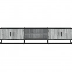 VIDAXL - Meuble tv sonoma gris 180x35x41 cm bois d'ingénierie