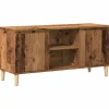 VIDAXL - Meuble tv vieux bois 102x35x50 cm bois d'ingénierie