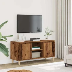 VIDAXL - Meuble tv vieux bois 102x35x50 cm bois d'ingénierie
