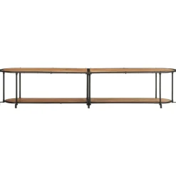 VIDAXL - Meuble tv 200x42x40 cm bois d'acacia massif