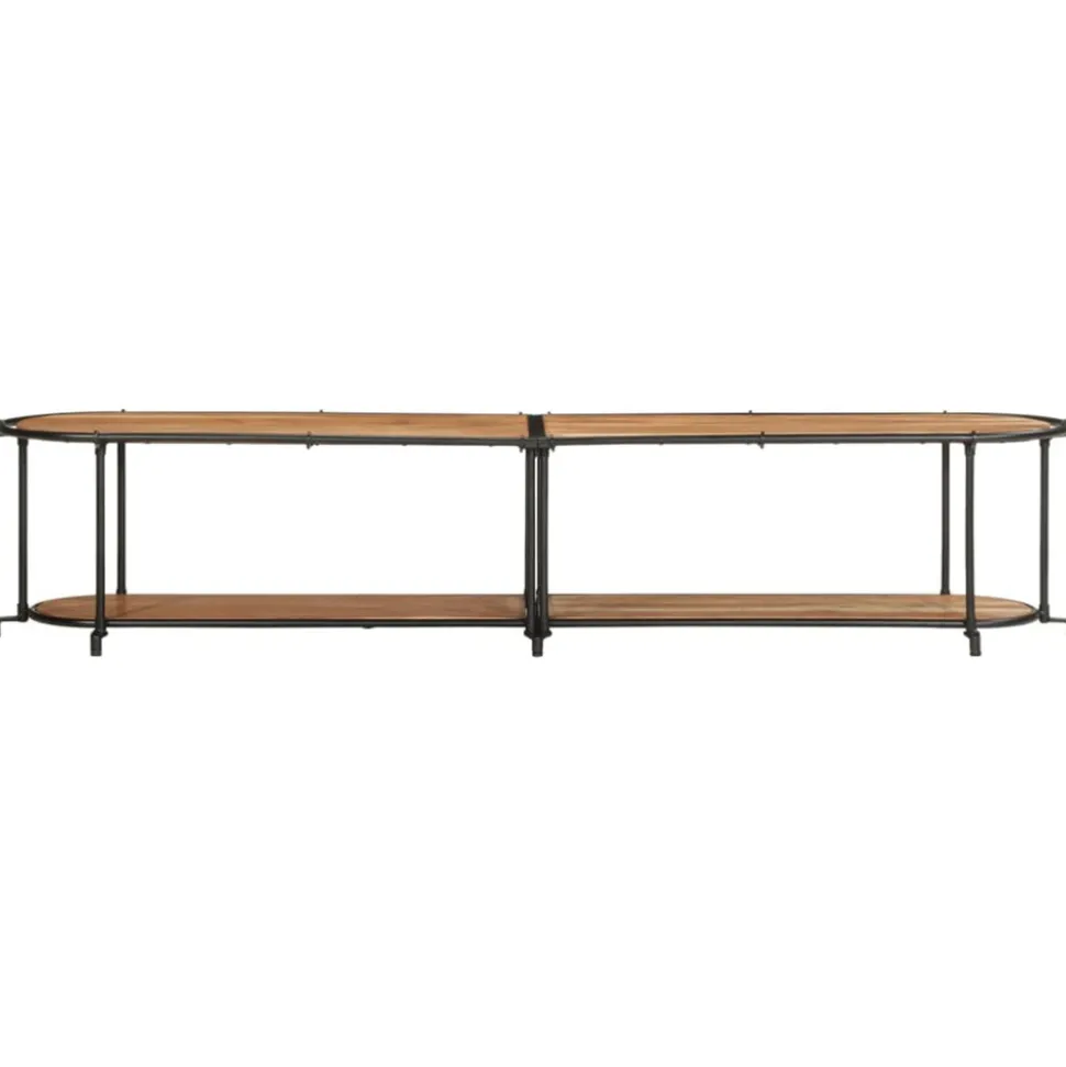 VIDAXL - Meuble tv 200x42x40 cm bois d'acacia massif