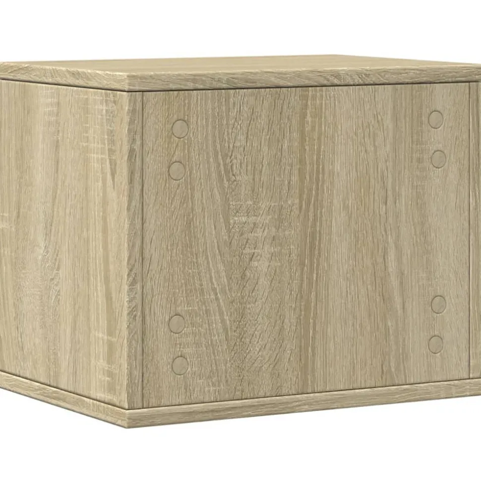 VIDAXL - Organisateur de bureau chêne sonoma 36x26x29,5 cm