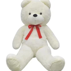VIDAXL - Ourson en peluche xxl blanc 135 cm