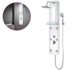 VIDAXL - Panneau de douche 25 x 43 x 120 cm argenté