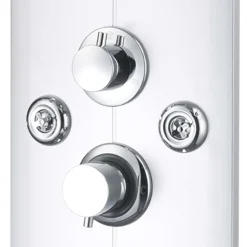 VIDAXL - Panneau de douche 25 x 43 x 120 cm argenté