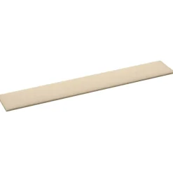 VIDAXL - Panneaux muraux 12 pcs crème 90x15 cm tissu 1,62 m²