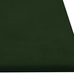 VIDAXL - Panneaux muraux 12 pcs vert foncé 90x30 cm velours 3,24 m²