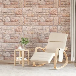 VIDAXL - Panneaux muraux 3d 10 pcs marron 100x50 cm eps