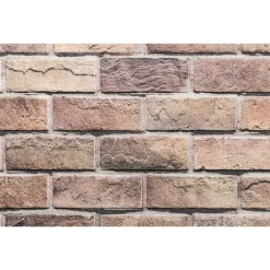 VIDAXL - Panneaux muraux 3d 10 pcs marron 100x50 cm eps