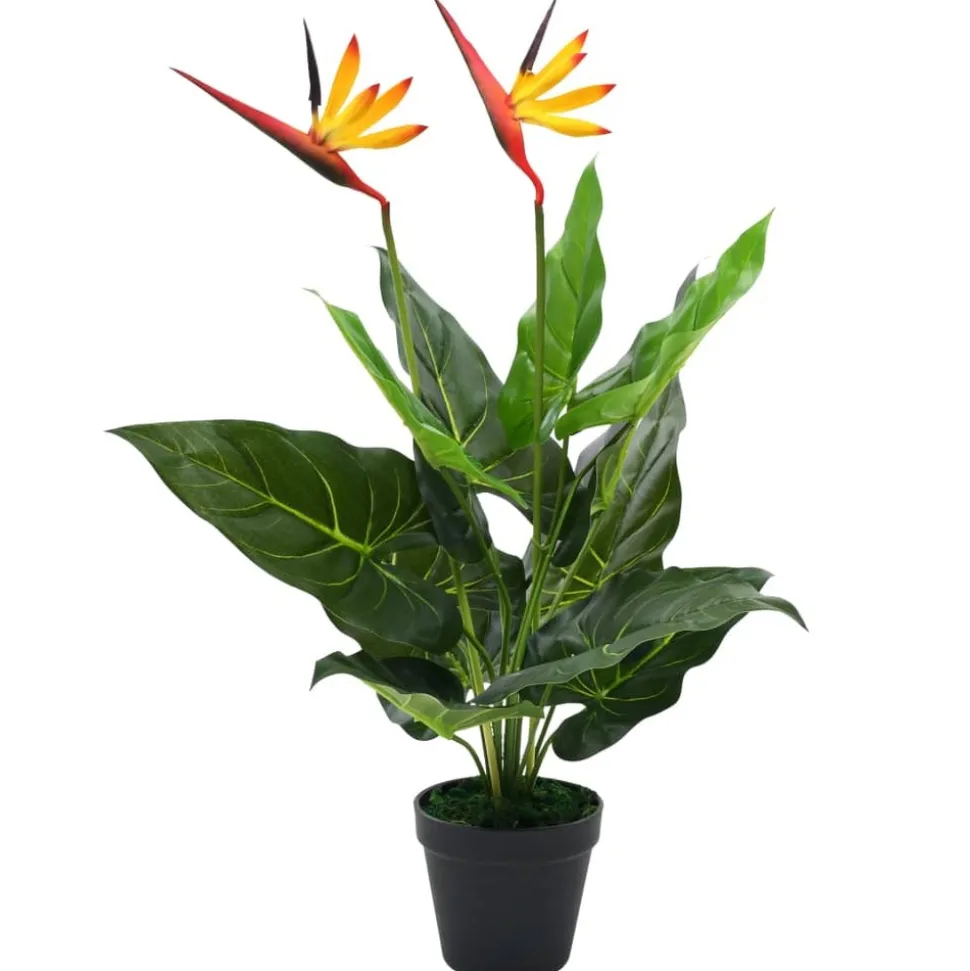 VIDAXL - Plante artificielle strelitzia reginae oiseau de paradis 66 cm