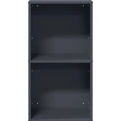 VIDAXL - Portant de bois chauffage anthracite 40x30x75 cm