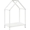 VIDAXL - Portant de bois chauffage blanc 40x25x60 cm