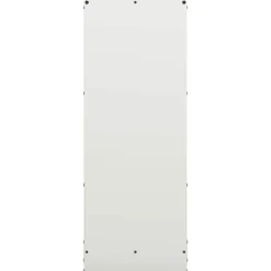 VIDAXL - Portant de bois chauffage blanc 40x30x80 cm