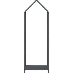 VIDAXL - Portant de bois chauffage anthracite 40x25x120 cm