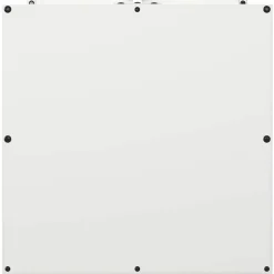 VIDAXL - Portant de bois chauffage blanc 40x40x40 cm