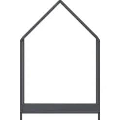 VIDAXL - Portant de bois chauffage anthracite 60x25x90 cm