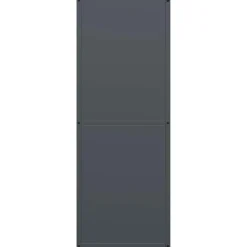 VIDAXL - Portant de bois chauffage anthracite 40x30x80 cm