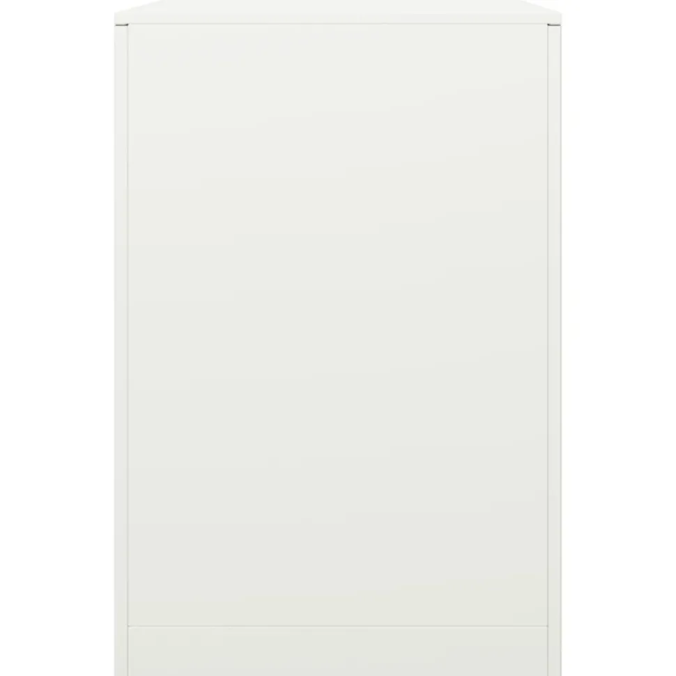 VIDAXL - Portant de bois de chauffage blanc 100x40x60 cm acier