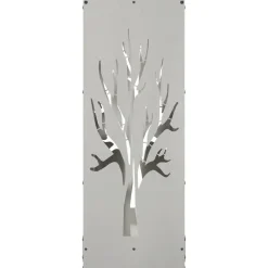 VIDAXL - Portant de bois de chauffage 40x30x80 cm acier inoxydable