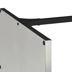 VIDAXL - Portant de bois de chauffage 40x40x40 cm acier inoxydable