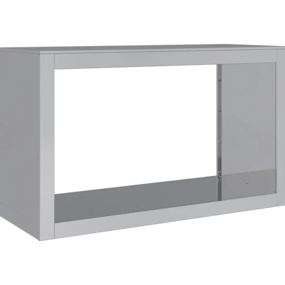 VIDAXL - Portant de bois de chauffage 100x40x60 cm acier galvanisé