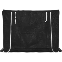 VIDAXL - Portant de bois de chauffage et housse de pluie acier galvanisé