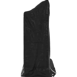 VIDAXL - Portant de bois de chauffage et housse de pluie acier galvanisé