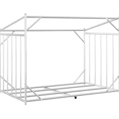 VIDAXL - Portant de bois de chauffage et housse de pluie acier galvanisé