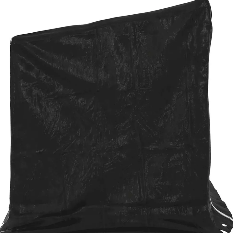 VIDAXL - Portant de bois de chauffage et housse de pluie acier galvanisé