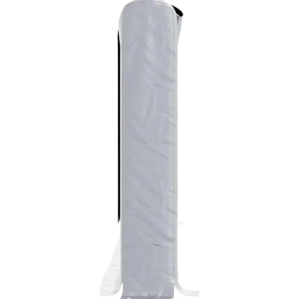 VIDAXL - Portant de bois de chauffage et housse de pluie acier galvanisé