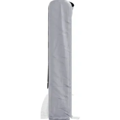 VIDAXL - Portant de bois de chauffage et housse de pluie acier galvanisé