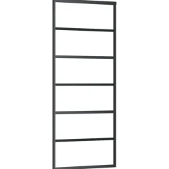 VIDAXL - Porte coulissante avec kit de quincaillerie 76x205 cm verre esg