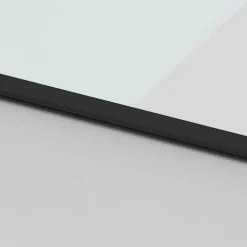 VIDAXL - Porte coulissante kit de quincaillerie trempé verre aluminium