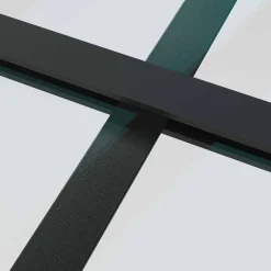 VIDAXL - Porte coulissante avec kit de quincaillerie 76x205 cm verre esg