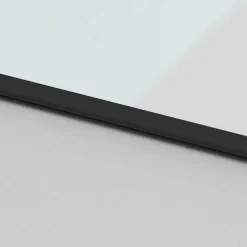 VIDAXL - Porte coulissante kit de quincaillerie trempé verre aluminium