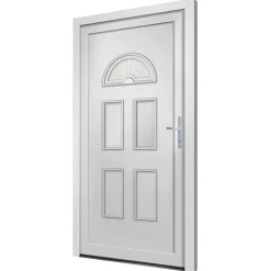 VIDAXL - Porte d'entrée blanc 98x198 cm pvc