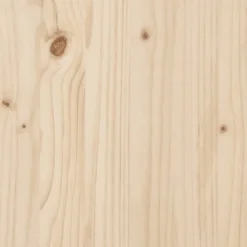 VIDAXL - Porte-bûches avec roulettes 76,5x40x108 cm bois massif de pin